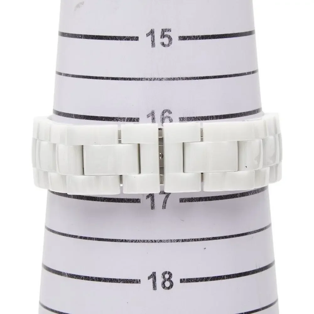 Chanel J12 Caliber 12.1 Automatic 18K Yellow Gold Ceramic Watch White